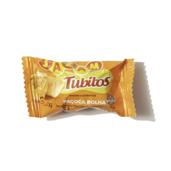 Jazam Tubitos Pacoca Rolha